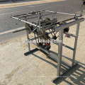 Counter clockwise hexagonal wire netting machine